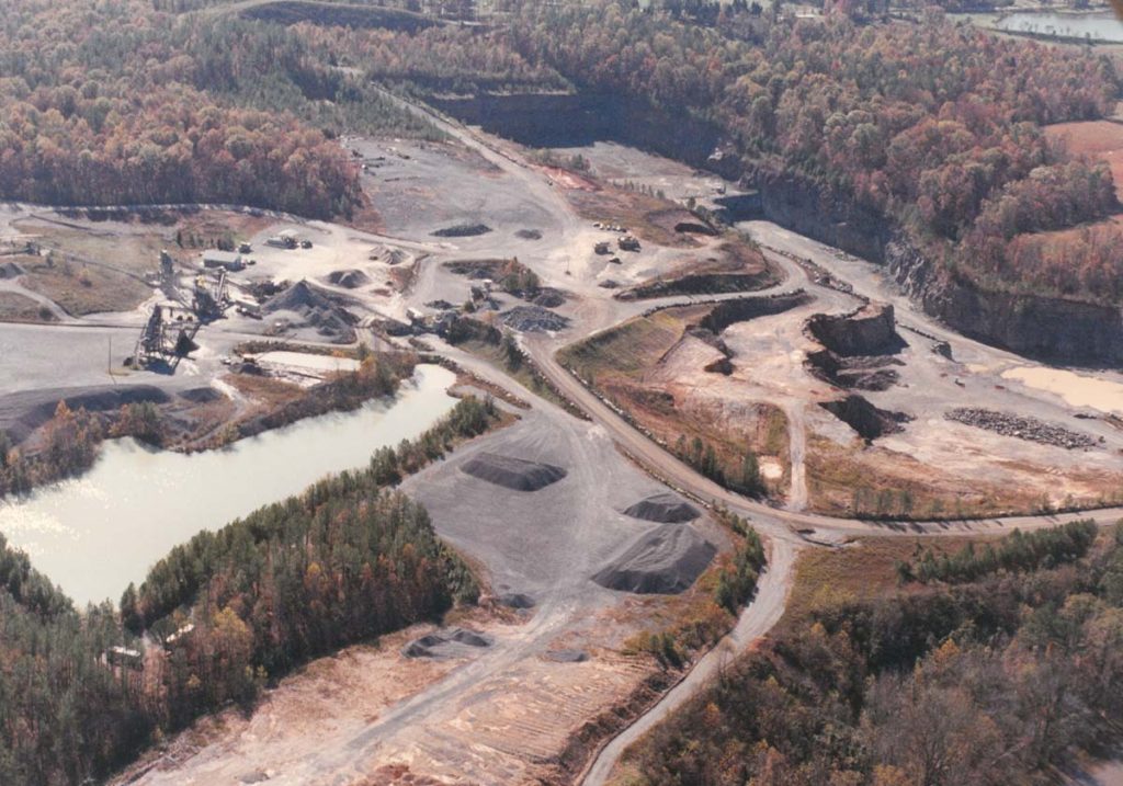 1988/89  – Reopening Moncure Quarry